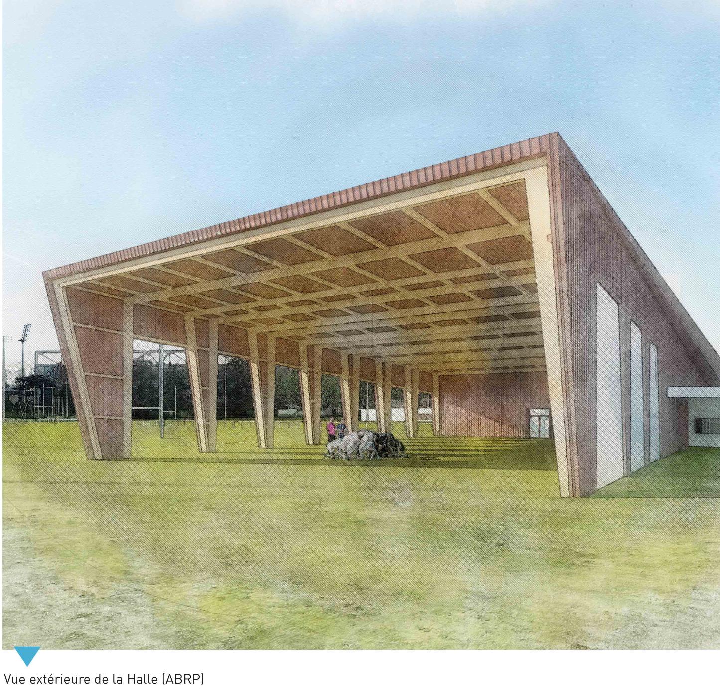 Concours pour la conception-réalisation d’un centre de formation et de performance pour l’Aviron Bayonnais Complexe Jean Dauger — vue 7